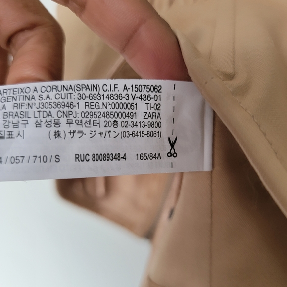 Zara Fairy Coquette Grunge Babydol Beige Corset Top Size Small - Picture 5 of 10